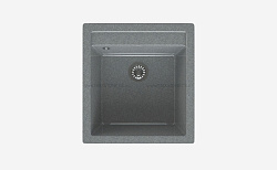 MAXSTONE Мойка глянцевая MS-10 (темно-серая) 505*460*215